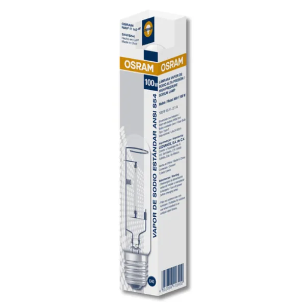 Foco Vapor Sódico A.P. 100W E-39 OSRAM