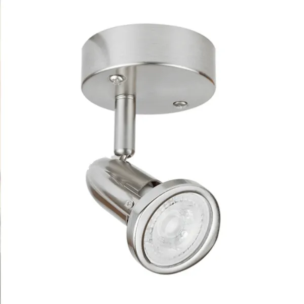 Canope Sencillo B GU10 6W 100-240V Satinado Tecnolite