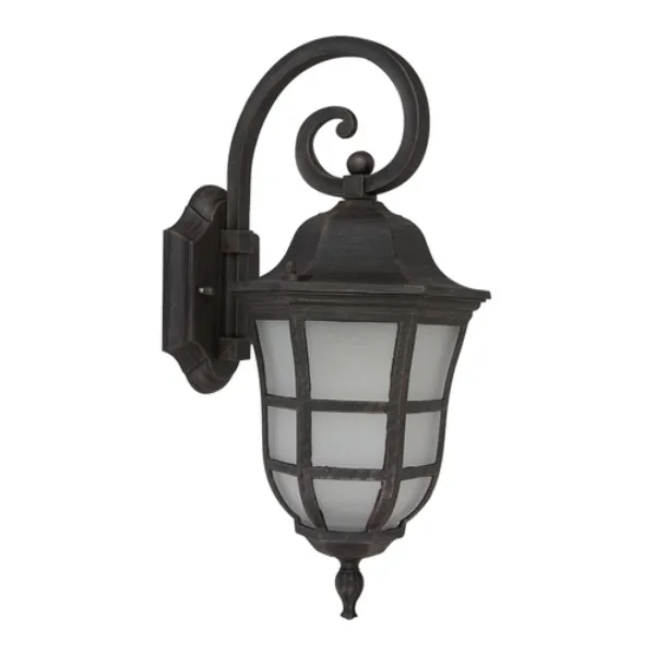 Farol Pared Grande FTL-3800/BA Bronce Antiguo Cristal Tecnolite