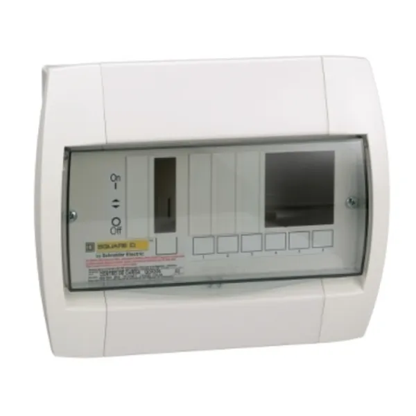 CENTRO DE CARGA QOX 100A 120/240V 2 FASES 2+6 POLOS NEMA 1  MARCA SCHNEIDER