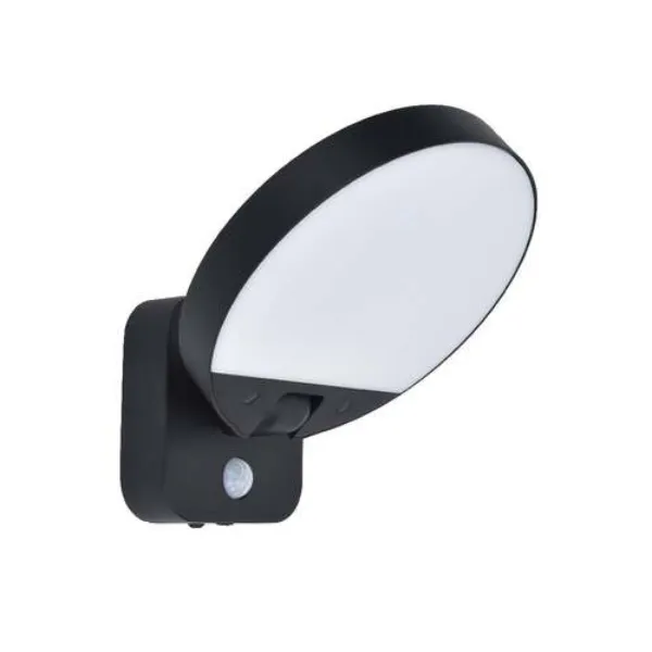 Arbotante LED 8SOLLED48DC30N 8.5W 3000K Negro IliaKo