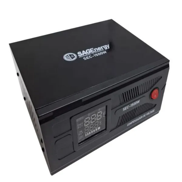 REGULADOR SEC-1500W 2000VA 1500W METAL/ABS SAGLITE