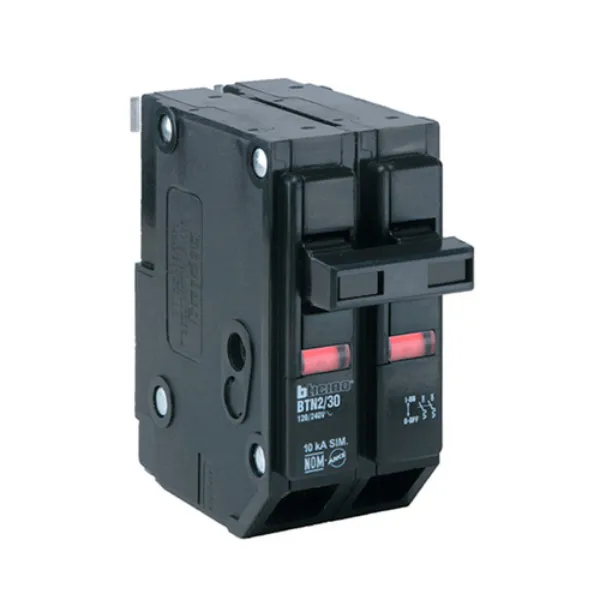 INTERRUPTOR TERMOMAGNETICO 2X30 A 120-240 V 10 KA BTPLUG BTICINO