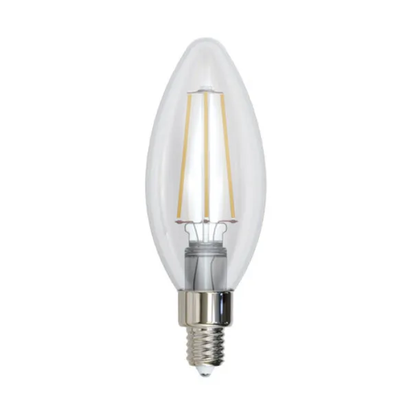 FOCO LED FILAMENTO VELA E12 4W 150LM 100-140VCA INTERIOR IP20 BLANCO CALIDO 2700K ARTLITE