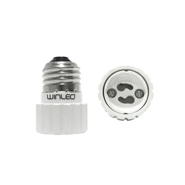 ADAPTADOR DE BASE E26 A LAMPARA GU10 WINLED