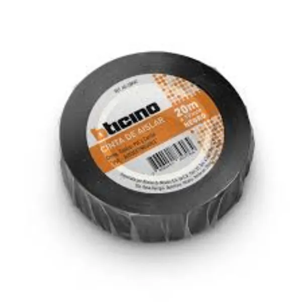 CINTA DE AISLAR NEGRA  3/4 X 20MTS MARCA BTICINO