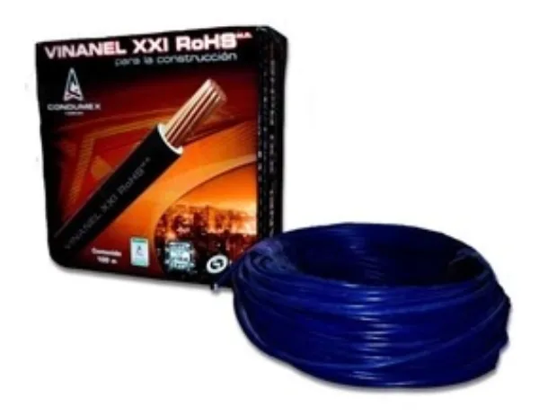 CABLE THW-LS CAL. 20 AZUL 100M 90°C 600V CLASE B  MARCA CONDELMEX