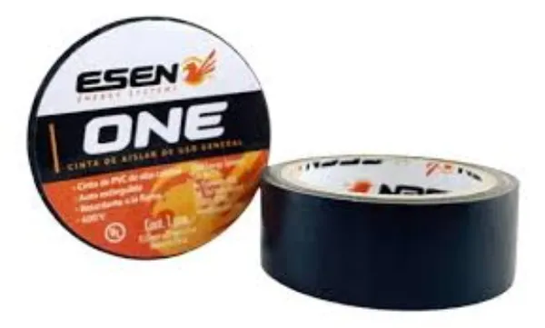 CINTA DE AISLAR PVC 18 M 800V 80ºC  MARCA ESEN ONE