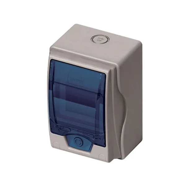 CAJA DE DISTRIBUCION TAPA NARANJA IP65 4 MODULOS SIN BORDES  MARCA EATON