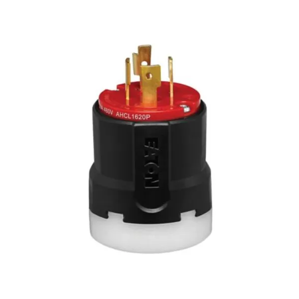 CLAVIJA INDUSTRIAL  AHCL1620P 3P4H 20A 480V NEMA L16-20 MARCA EATON