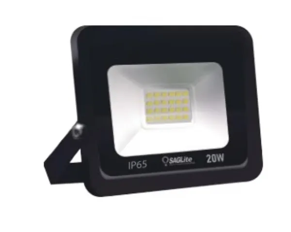 REFLECTOR FLAT LED 20W 100-277V 6500K SMD  SAGLITE