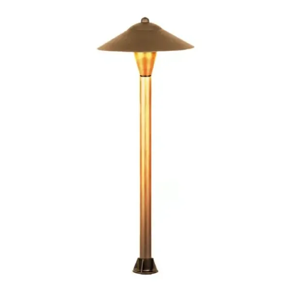 LUMINARIO EXTERIOR MINIPOSTE S-LGX5.3 BRONCE TECNOLITE