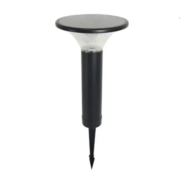 LUMINARIO EXTERIOR SOLAR ESTACA LED 4W3.7 CCT NEGRO TECNOLITE