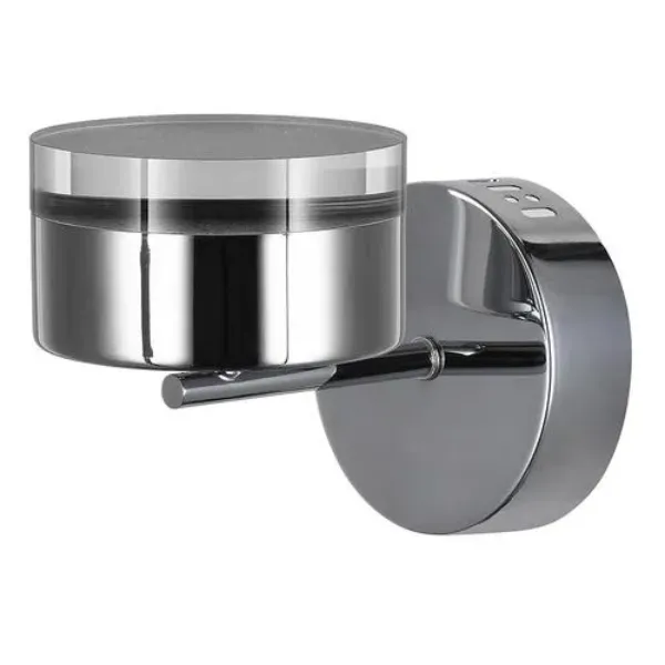 LUMINARIA LED DE PARED 5W CROMO COMERCIAL 2G