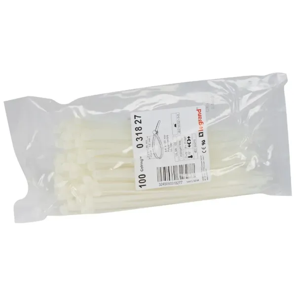 COLLARIN COLRING 3.5 X 360MM INCOLORO LEGRAND POR PIEZA-PAQUETE 100