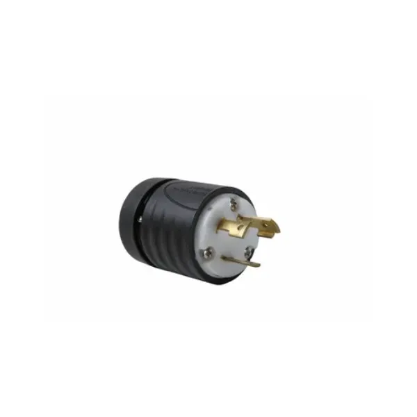CLAVIJA 3P3H 30A 125-250V IP20 NEMA NEGRO-BLANCO TURNLOCK