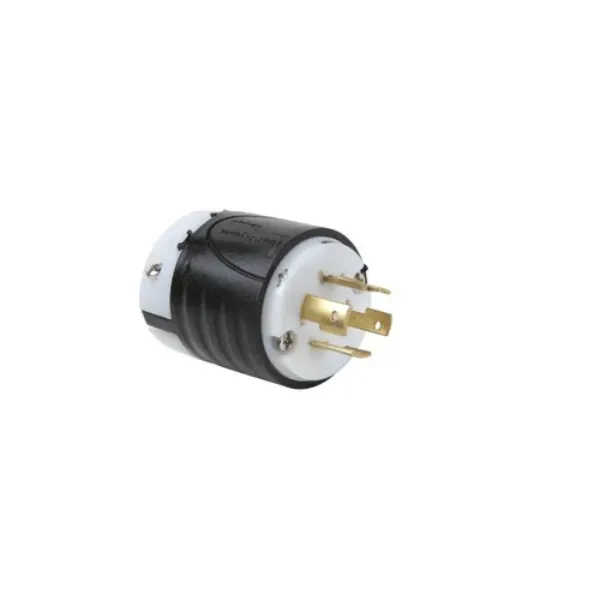 CLAVIJA 3P4H 20A 480V IP20 NEMA NEGRO-BLANCO TURNLOCK