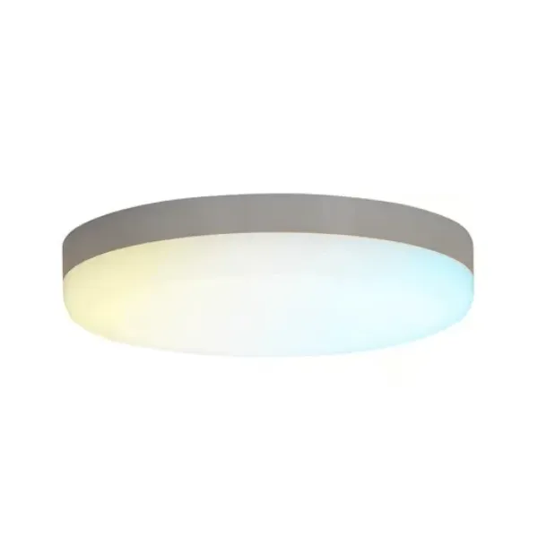 LAMPARA DE TECHO PLAFON REDONDA 18W LUZ BLANCA AJUSTABLE CCT 100-240V BLANCO TECNOLITE