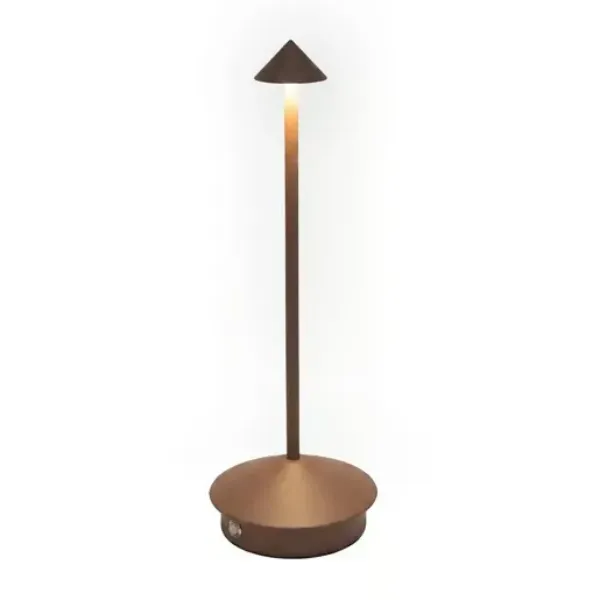 LAMPARA DE MESA LAMPARA PORTATIL 2W 3.7V LUZ BLANCA AJUSTABLE CCT ATENUABLE CAFE TECNOLITE