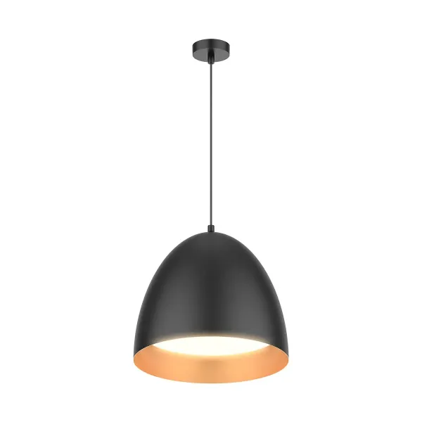LUMINARIA DE INTERIOR SUSPENDIDA LED 25W 100 240V 3000K NEGRO TECNOLITE