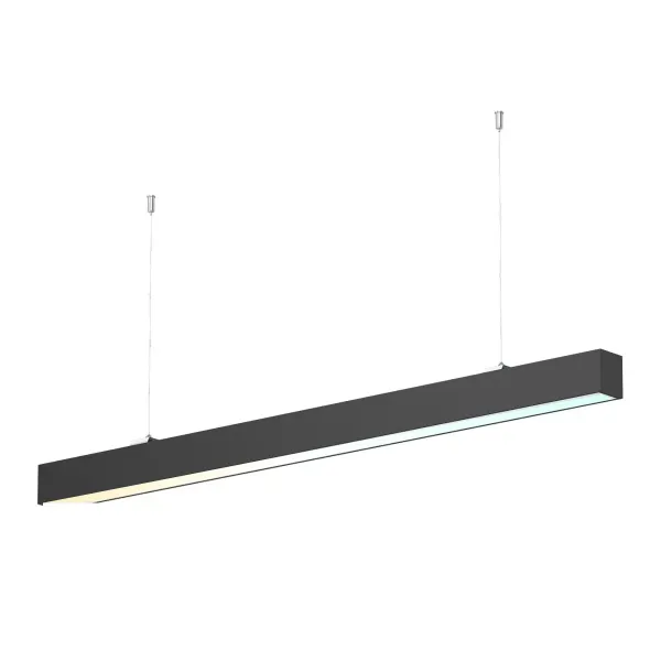 LAMPARA COLGANTE COLGANTE INTERIOR 40W LUZ BLANCA AJUSTABLE CCT 127V ATENUABLE NEGRO TECNOLITE